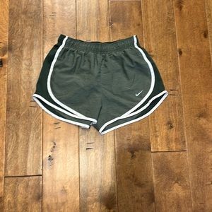 Green Nike Athletic Shorts